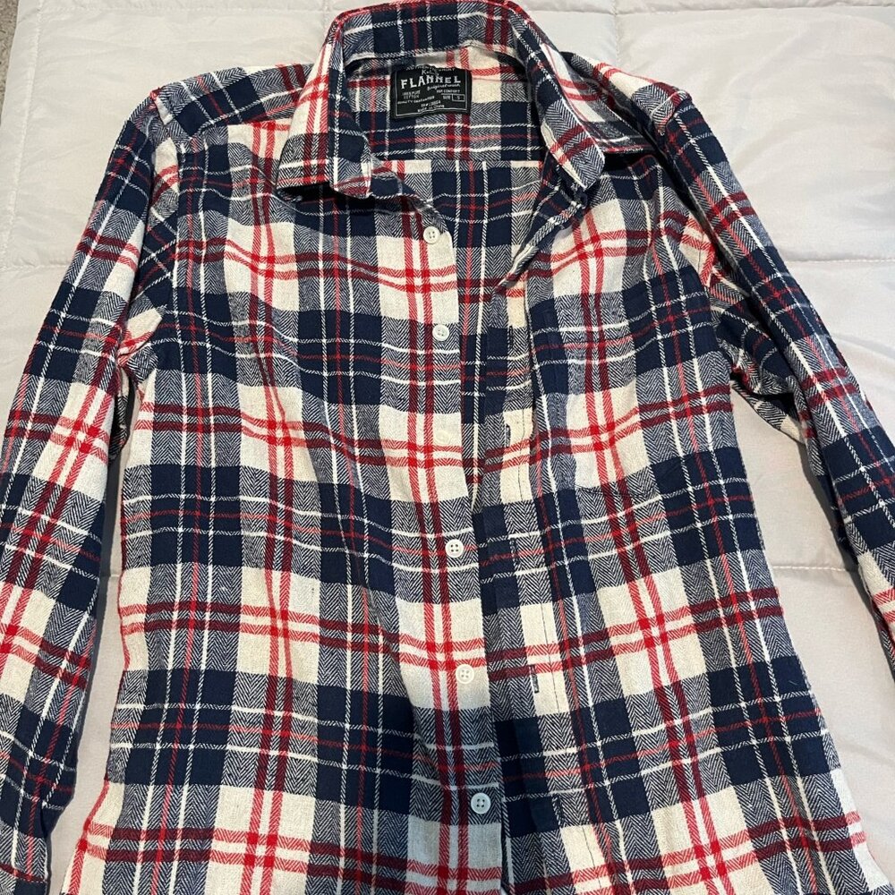 Authentic Shirt Kevin's flannel Cotton Plaid Shirt